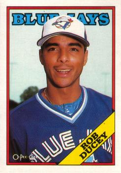 1988 O-Pee-Chee Baseball Cards 106     Rob Ducey